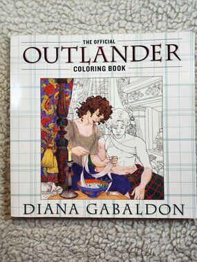 Diana Gabaldon Outlander Coloring Book Paperback 2015 Adult Activity Illustrated
